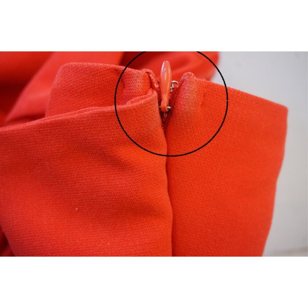 Parvenue Red Strapless Bow Jumpsuit - Size M - Picture 8 of 12